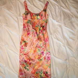 Dolce and Gabbana floral midi dress